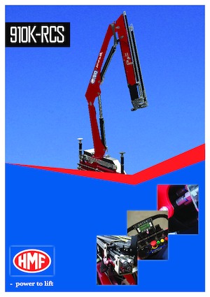 हाइड्रोलिक लोडिंग क्रेन HMF 910-K2-RCS