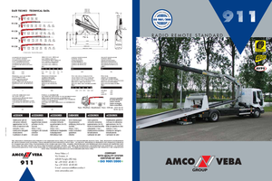 हाइड्रोलिक लोडिंग क्रेन Amco Veba 911-3 S