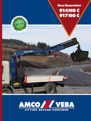 हाइड्रोलिक लोडिंग क्रेन Amco Veba 917NGC-3 S