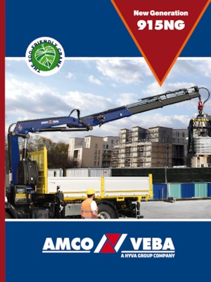 हाइड्रोलिक लोडिंग क्रेन Amco Veba 916NG-3 S 