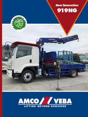 हाइड्रोलिक लोडिंग क्रेन Amco Veba 919NG-4S J3