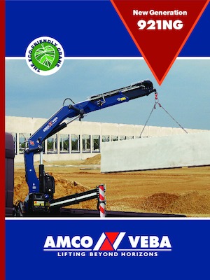 हाइड्रोलिक लोडिंग क्रेन Amco Veba 921NG-4 SJ3 