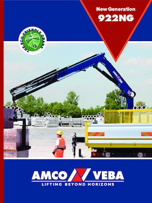हाइड्रोलिक लोडिंग क्रेन Amco Veba 922NG-3 SJ3 