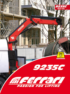 हाइड्रोलिक लोडिंग क्रेन Ferrari® 9235C A5 J2 