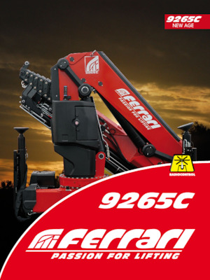 हाइड्रोलिक लोडिंग क्रेन Ferrari® 9265C A6 J2 