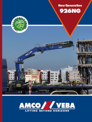 हाइड्रोलिक लोडिंग क्रेन Amco Veba 926NG-3 S 