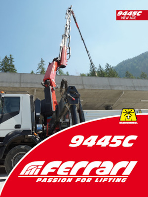 हाइड्रोलिक लोडिंग क्रेन Ferrari® 9445C A6 J1003