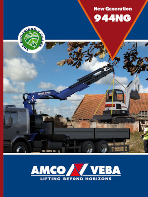 हाइड्रोलिक लोडिंग क्रेन Amco Veba 944NG-6 S-J1003