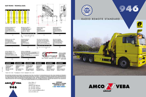 हाइड्रोलिक लोडिंग क्रेन Amco Veba 946-4 S