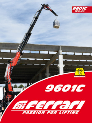 हाइड्रोलिक लोडिंग क्रेन Ferrari® 9601C A6 J1206 