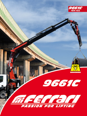 हाइड्रोलिक लोडिंग क्रेन Ferrari® 9661C A4 
