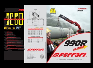 हाइड्रोलिक लोडिंग क्रेन Ferrari® 990R A2 