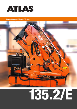 हाइड्रोलिक लोडिंग क्रेन Atlas AK 135.2 LM A3