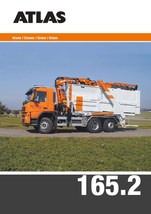 हाइड्रोलिक लोडिंग क्रेन Atlas AK 165.2 LM A4