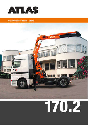 हाइड्रोलिक लोडिंग क्रेन Atlas AK 170.2 A4