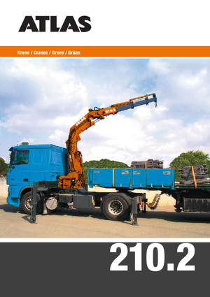 हाइड्रोलिक लोडिंग क्रेन Atlas AK 210.2 A8