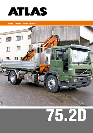 हाइड्रोलिक लोडिंग क्रेन Atlas AK 75.2 D A1