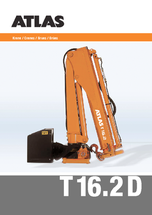 हाइड्रोलिक लोडिंग क्रेन Atlas AK T 16.2 A26