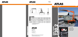 हाइड्रोलिक लोडिंग क्रेन Atlas AK T 30.2 A26