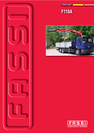 हाइड्रोलिक लोडिंग क्रेन Fassi F 110 AC 22