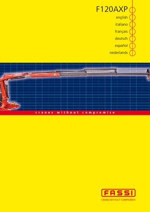 हाइड्रोलिक लोडिंग क्रेन Fassi F 120 ACXP  22