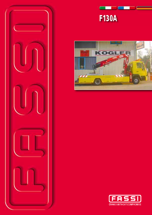 हाइड्रोलिक लोडिंग क्रेन Fassi F 130 AC 24