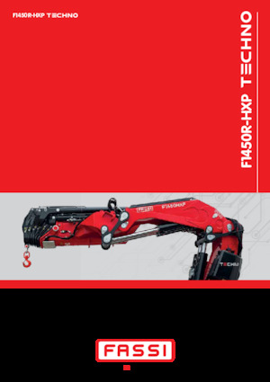 हाइड्रोलिक लोडिंग क्रेन Fassi F 1450 R 2.4 HXP Techno