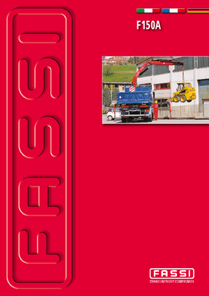 हाइड्रोलिक लोडिंग क्रेन Fassi F 150 A 21