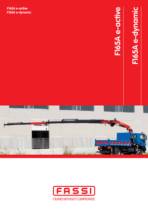 हाइड्रोलिक लोडिंग क्रेन Fassi F 165 A 0.24 e-active