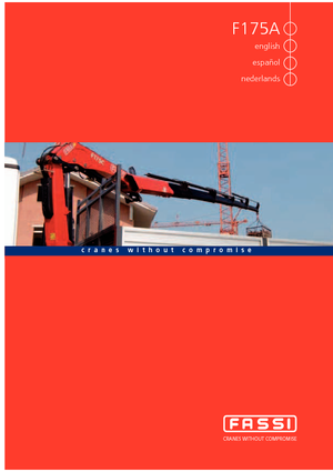 हाइड्रोलिक लोडिंग क्रेन Fassi F 175 A 24