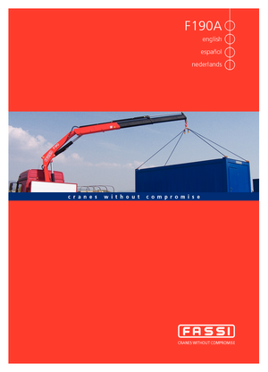 हाइड्रोलिक लोडिंग क्रेन Fassi F 190 AC 22