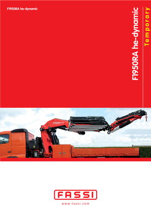 हाइड्रोलिक लोडिंग क्रेन Fassi F 1950 RA 2.26 he-dynamic