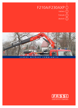 हाइड्रोलिक लोडिंग क्रेन Fassi F 230 ACXP 23