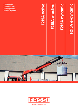 हाइड्रोलिक लोडिंग क्रेन Fassi F 215 A 2.24 e-dynamic