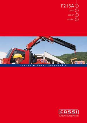 हाइड्रोलिक लोडिंग क्रेन Fassi F 215 A 22