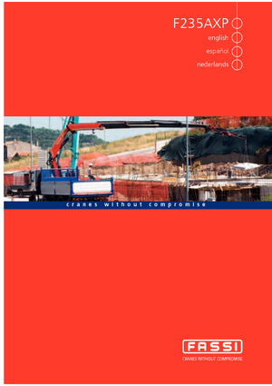 हाइड्रोलिक लोडिंग क्रेन Fassi F 235 AXP 24