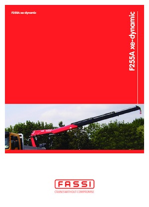 हाइड्रोलिक लोडिंग क्रेन Fassi F 255 A 2.23 xe-dynamic
