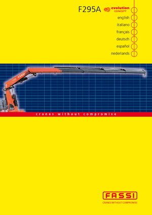 हाइड्रोलिक लोडिंग क्रेन Fassi F 295 A 28