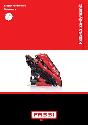 हाइड्रोलिक लोडिंग क्रेन Fassi F 305 RA 2.22 xe-dynamic