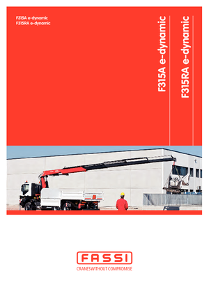 हाइड्रोलिक लोडिंग क्रेन Fassi F 315 RAC 2.26 e-dynamic