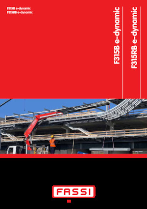 हाइड्रोलिक लोडिंग क्रेन Fassi F 315 RB 2.22 e-dynamic