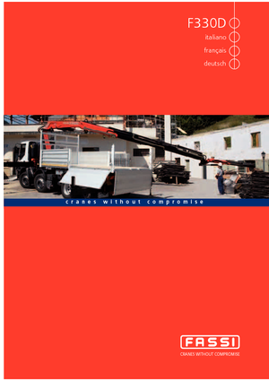 हाइड्रोलिक लोडिंग क्रेन Fassi F 330 D 23