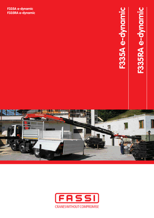 हाइड्रोलिक लोडिंग क्रेन Fassi F 335 RA 2.22 e-dynamic