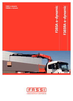 हाइड्रोलिक लोडिंग क्रेन Fassi F 385 A 2.26 e-dynamic