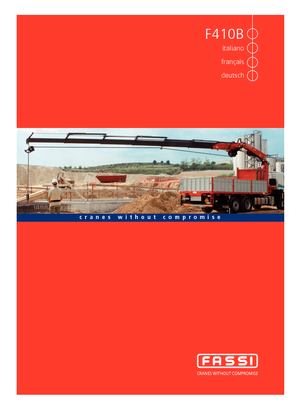 हाइड्रोलिक लोडिंग क्रेन Fassi F 410 B 23