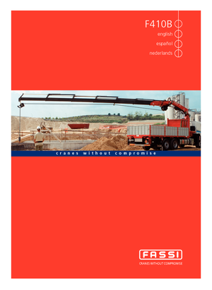 हाइड्रोलिक लोडिंग क्रेन Fassi F 410 B 23