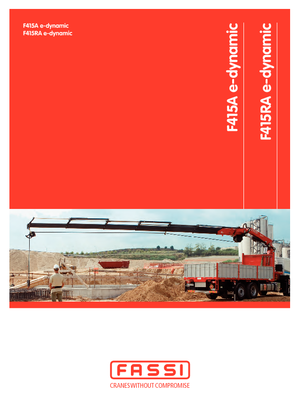 हाइड्रोलिक लोडिंग क्रेन Fassi F 415 A 2.26 e-dynamic