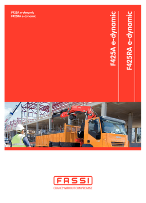 हाइड्रोलिक लोडिंग क्रेन Fassi F 425 RA 2.25 e-dynamic