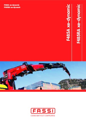 हाइड्रोलिक लोडिंग क्रेन Fassi F 485 A 2.28 xe-dynamic