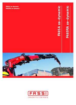 हाइड्रोलिक लोडिंग क्रेन Fassi F 485 RAC 2.25 xe-dynamic